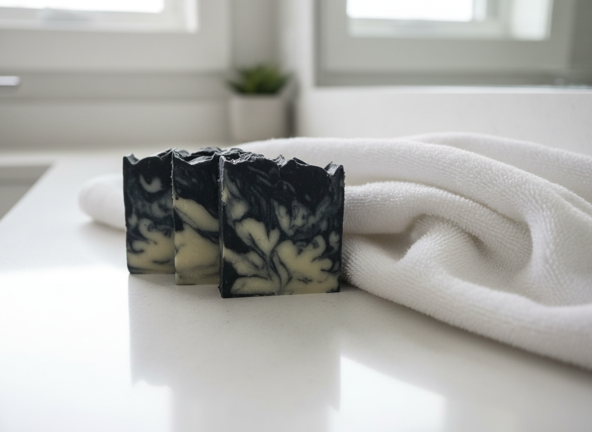 Charbon & Lavande – Savon purifiant