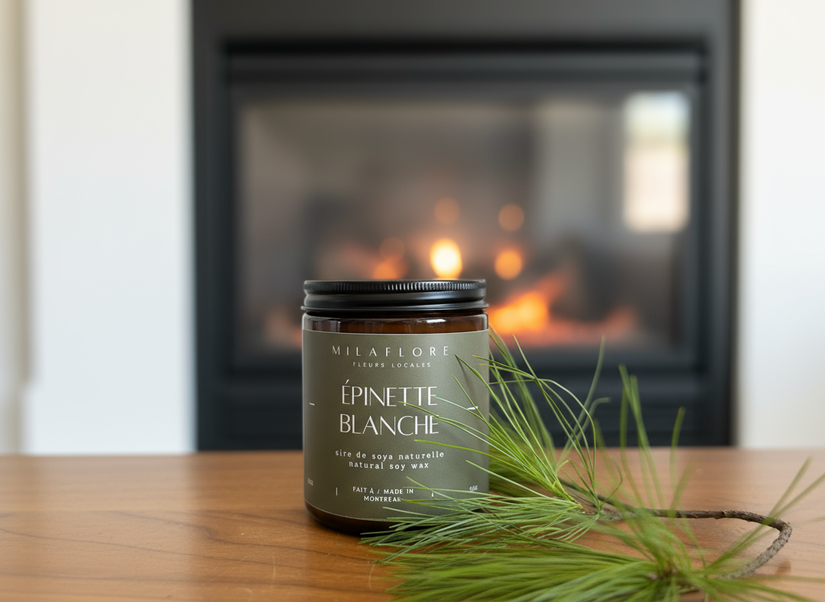 Chandelle de soya - Épinette Blanche