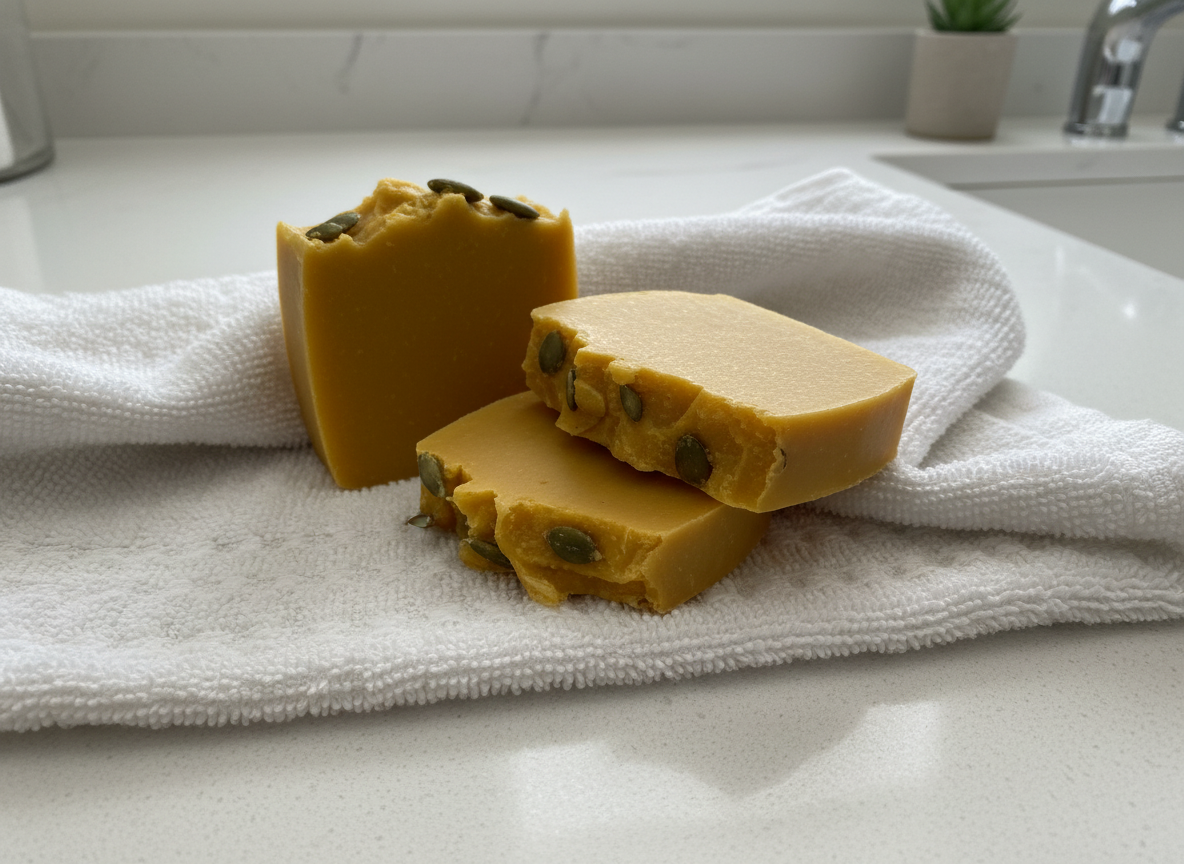 Citrouille & Épices – Savon artisanal réconfortant